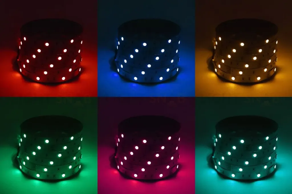 Светодиодная лента Эра 12В 2835 7,2Вт/м RGB 5м IP20 LS5050-7,2-30-12-RGB-IP20-1 year-5m Б0035602 Б0035602