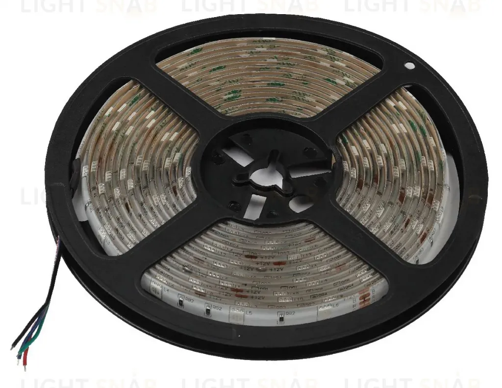 Светодиодная лента Эра 12В 5050 7,2Вт/м RGB 5м IP65 LS5050-7,2-30-12-RGB-IP65-2year-5m KU-5050AD-30D-RGB Б0044121 Б0044121
