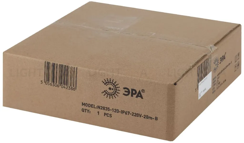 Светодиодная неоновая лента Эра 220В 2835 7Вт/м синий 20м IP67 N2835-120-IP67-220V-20m-B Б0043075 Б0043075