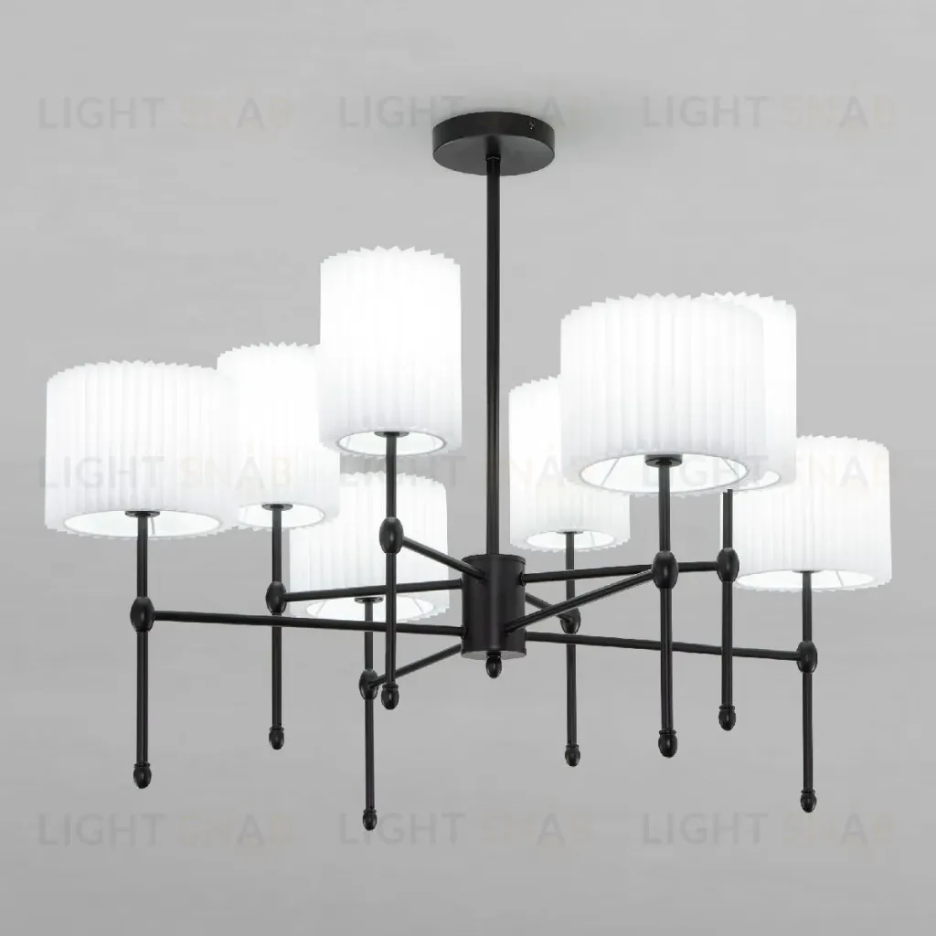 Люстра на штанге Eurosvet Notturno 60162/8 черный Smart a065663 60162/8 черный Smart