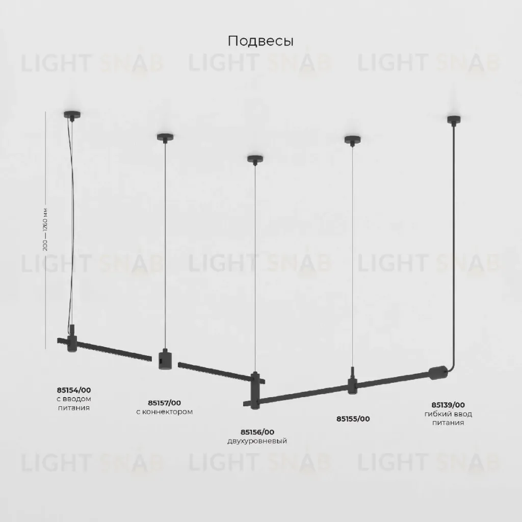 Набор для подвеса Elektrostandard Esthetic Magnetic 4690389202339 85155/00 a065439 4690389202339