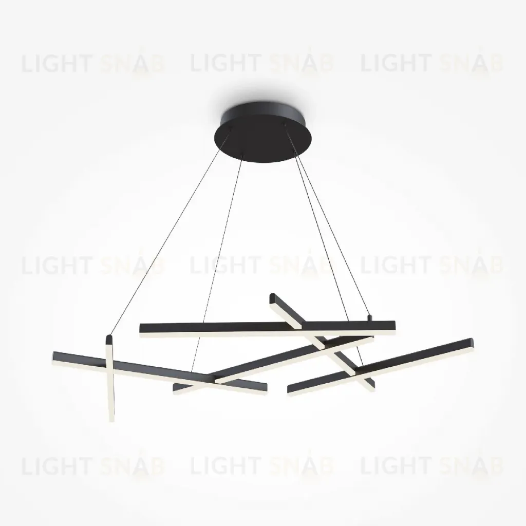 Подвесная люстра Maytoni Line MOD016PL-L80BK MOD016PL-L80BK