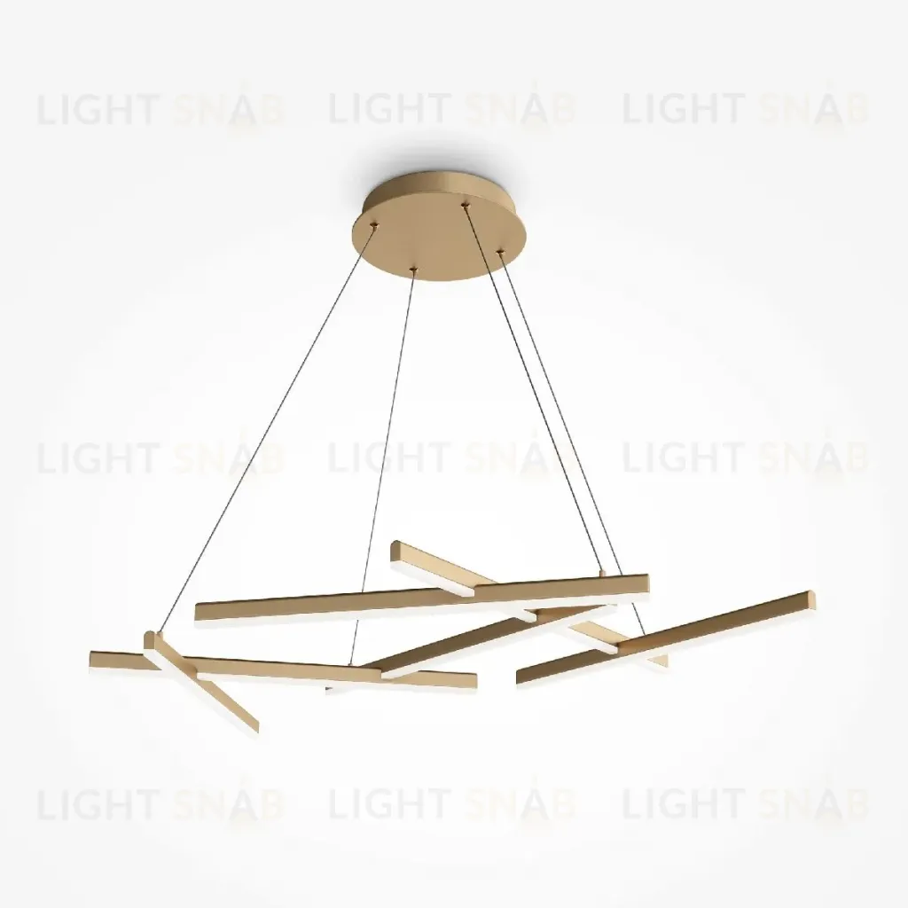 Подвесная люстра Maytoni Line MOD016PL-L80GK MOD016PL-L80GK