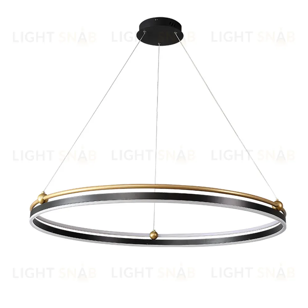 Подвесная люстра Crystal Lux FERNANDO SP88W LED BLACK/GOLD FERNANDO SP88W LED BLACK/GOLD