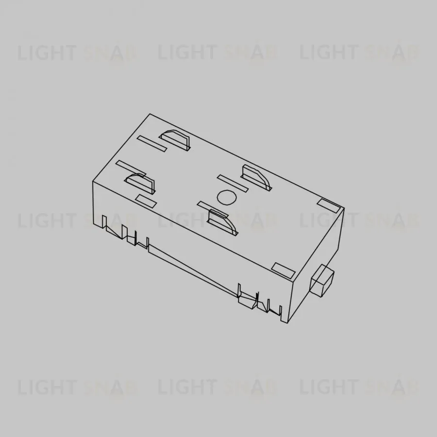 Соединитель прямой IMEX Smart Line IL.0050.4001-BK IL.0050.4001-BK
