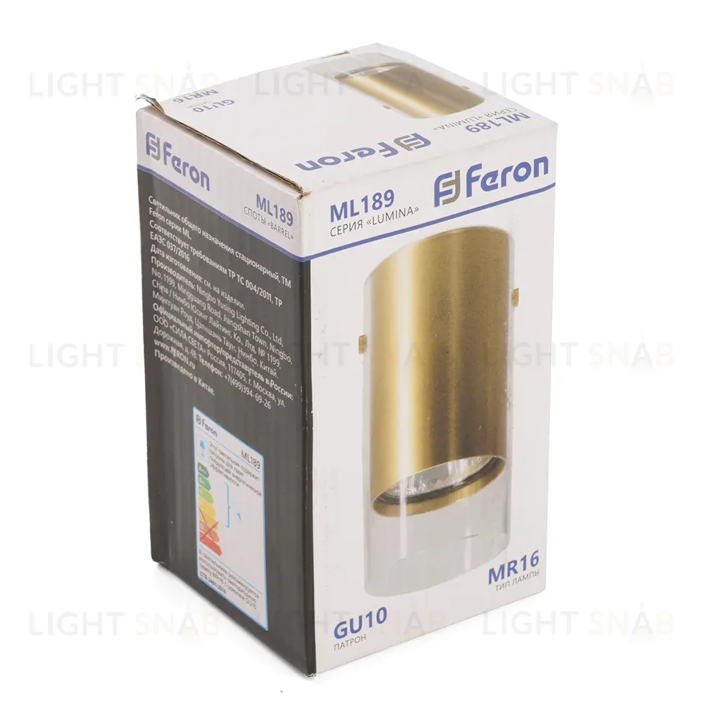 Накладной светильник Feron Barrel Lumina ML189 48745 48745