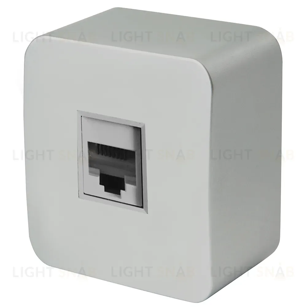 Розетка RJ-45 1-местная Stekker София MST00-20-03 49324 49324