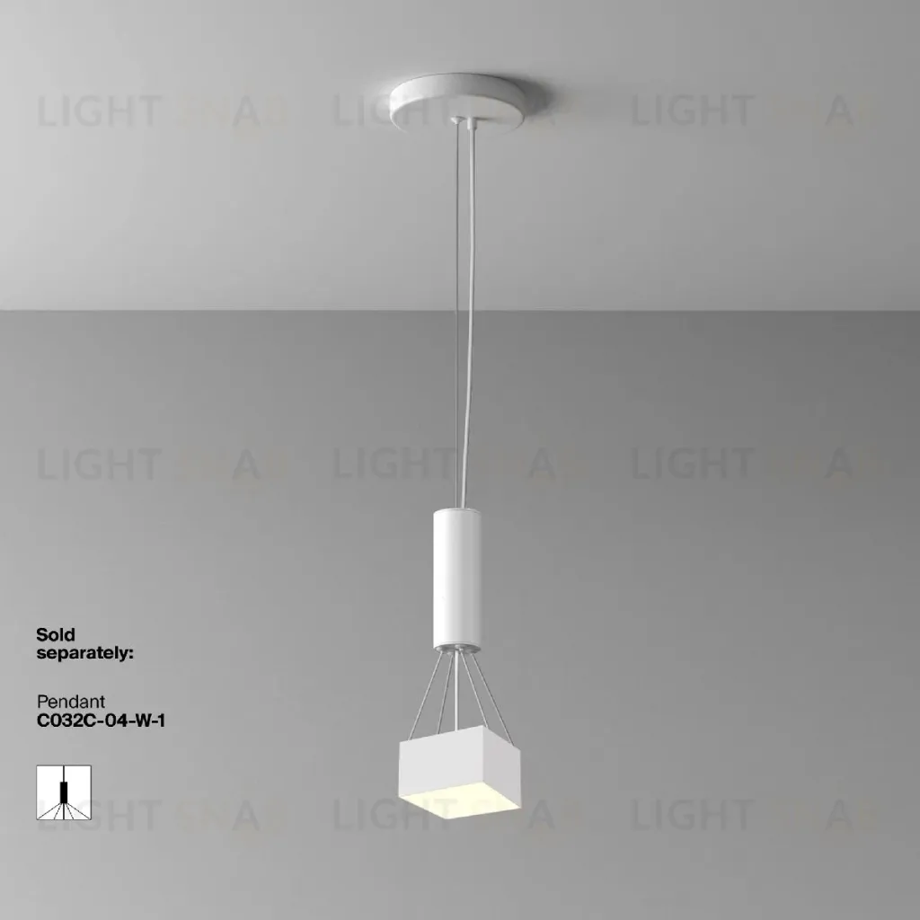 Накладной светильник Maytoni Zon C032CL-12W3K-SQ-W C032CL-12W3K-SQ-W