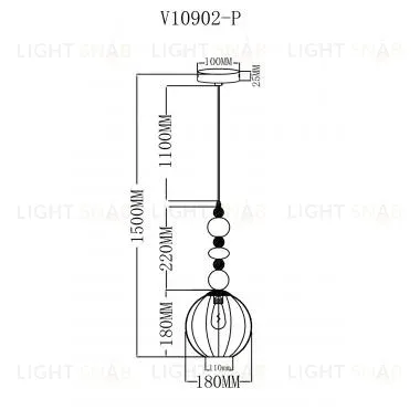 Подвесной светильник Moderli Charm V10903-P V10903-P