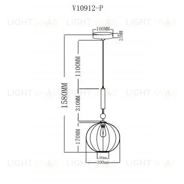Подвесной светильник Moderli Creamy V10912-P V10912-P