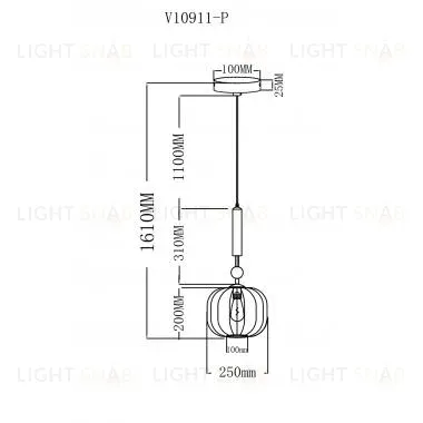 Подвесной светильник Moderli Creamy V10911-P V10911-P