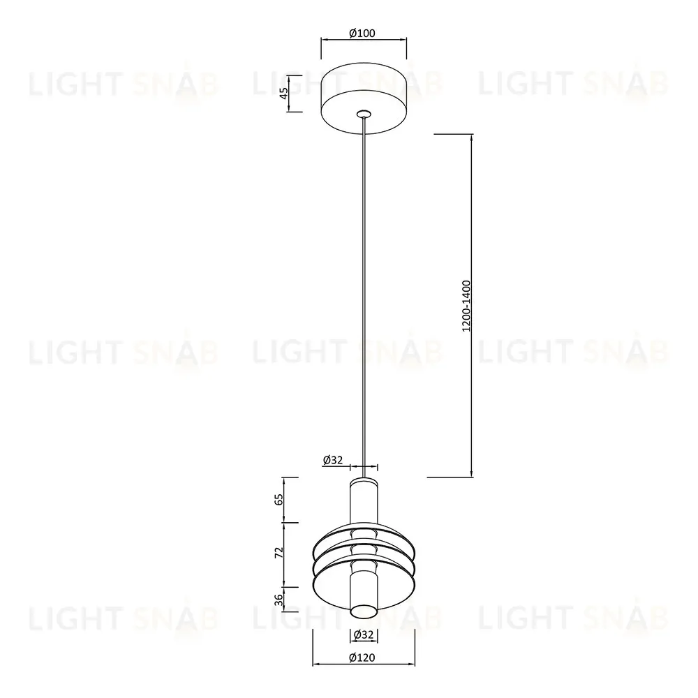 Подвесной светильник Moderli Sylv V10877-PL V10877-PL