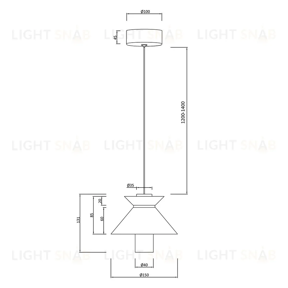 Подвесной светильник Moderli Ori V10885-PL V10885-PL