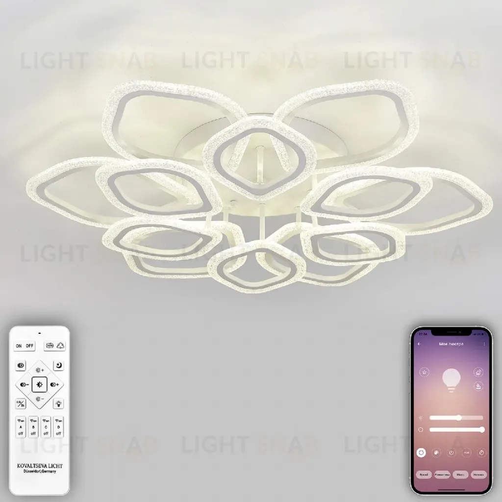 Потолочная люстра Natali Kovaltseva Angel LED LAMPS 81193 LED LAMPS 81193