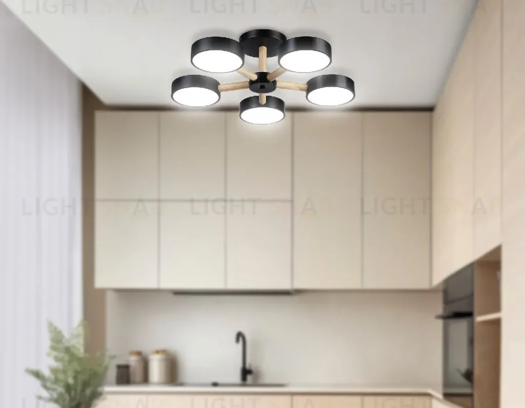 Люстра на штанге Ambrella Light Comfort LineTech FL4828 FL4828