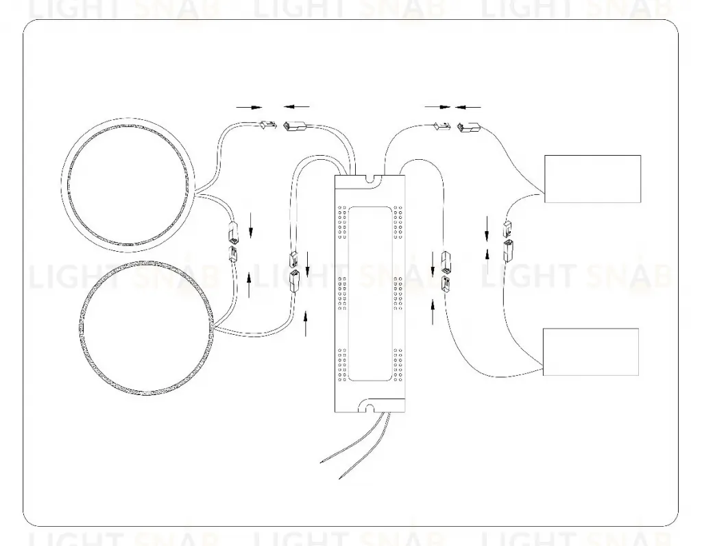 Потолочная люстра Ambrella Light Comfort LineTech FL51393 FL51393