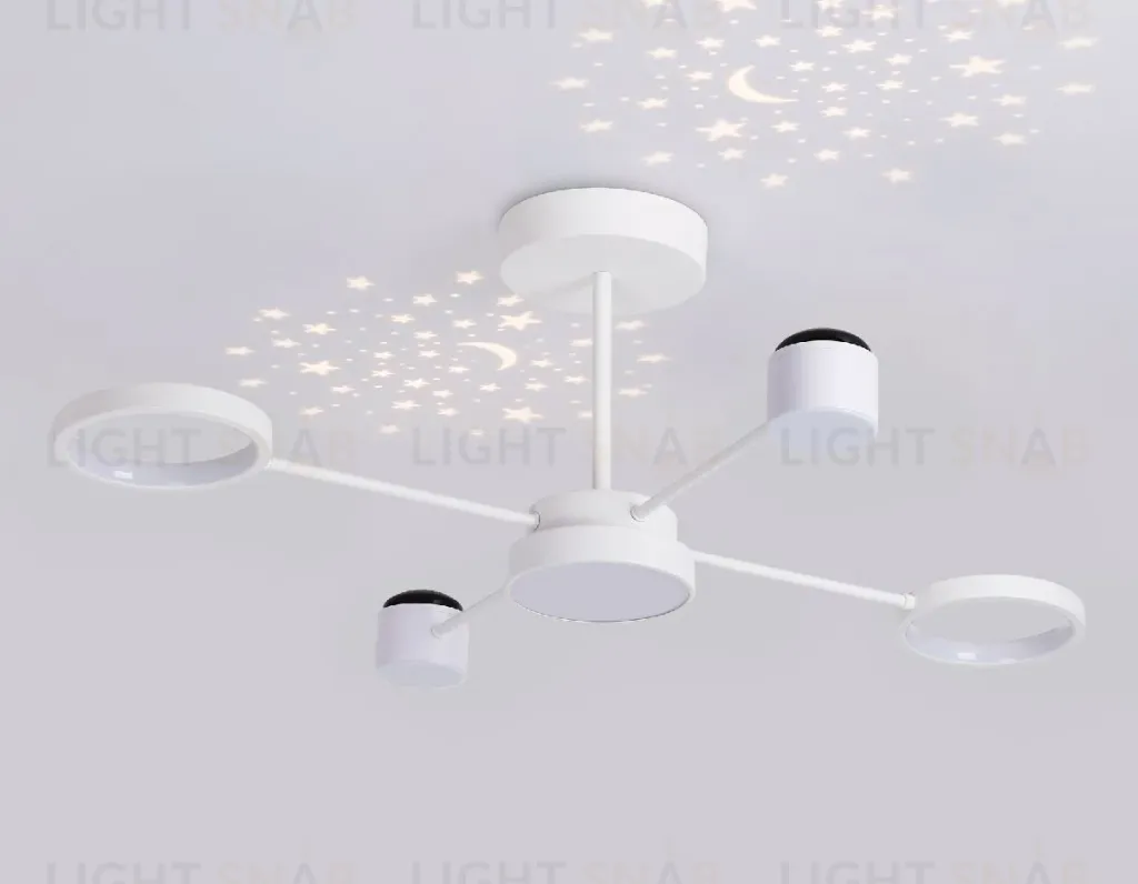 Люстра на штанге Ambrella Light Comfort LineTech FL51631 FL51631