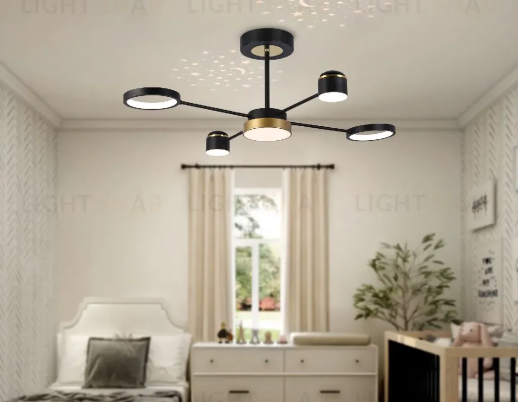 Люстра на штанге Ambrella Light Comfort LineTech FL51632 FL51632