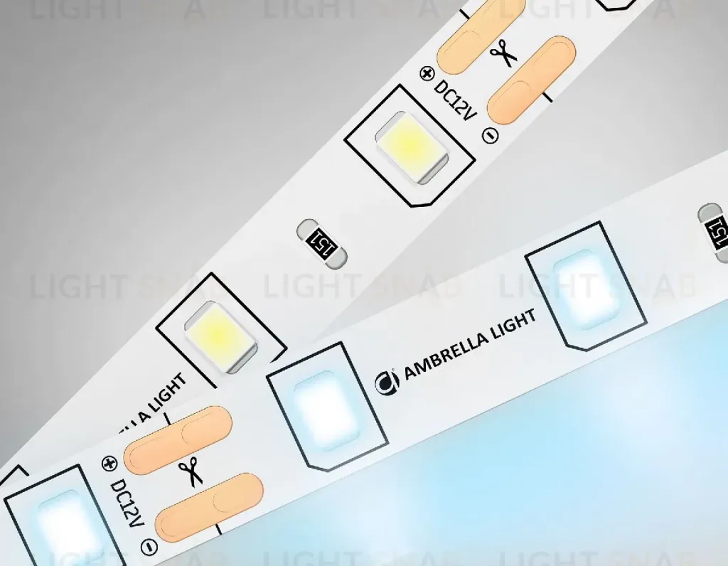 Светодиодная лента Ambrella Light LED Strip 12В 2835 4,8Вт/м 6500K 5м IP20 GS1003 GS1003
