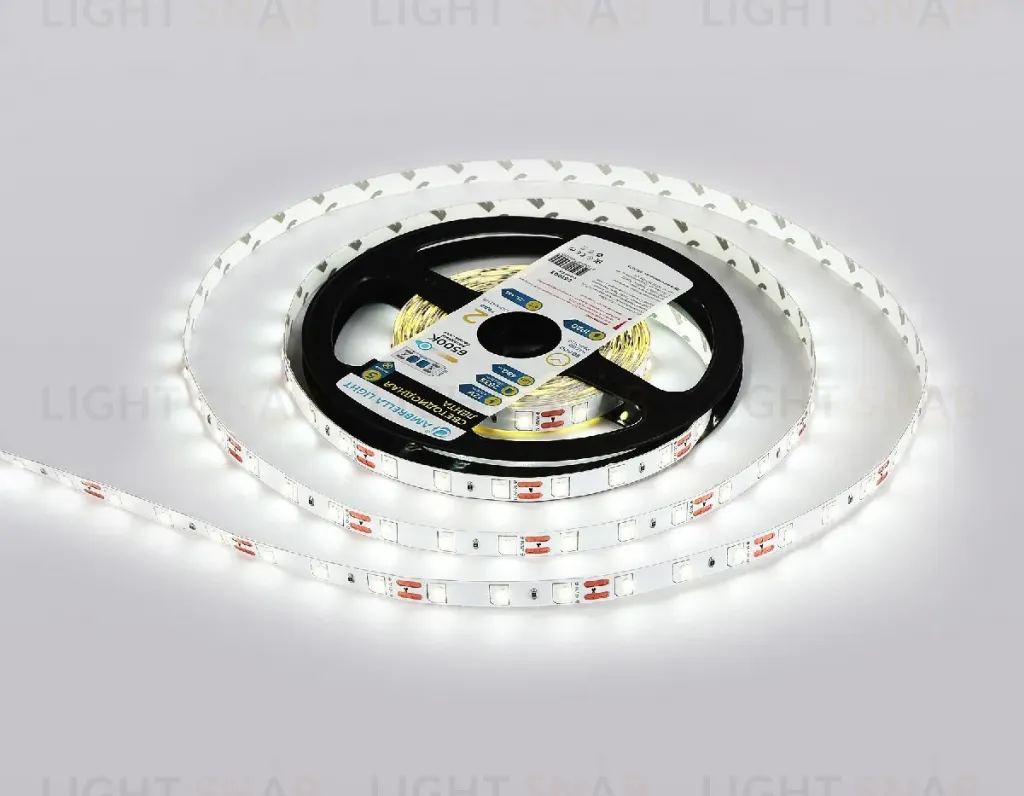 Светодиодная лента Ambrella Light LED Strip 12В 2835 4,8Вт/м 6500K 5м IP20 GS1003 GS1003
