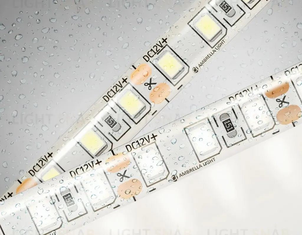 Светодиодная лента Ambrella Light LED Strip 12В 2835 9,6Вт/м 4500K 5м IP65 GS1202 GS1202