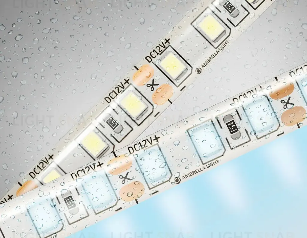 Светодиодная лента Ambrella Light LED Strip 12В 2835 9,6Вт/м 6500K 5м IP65 GS1203 GS1203