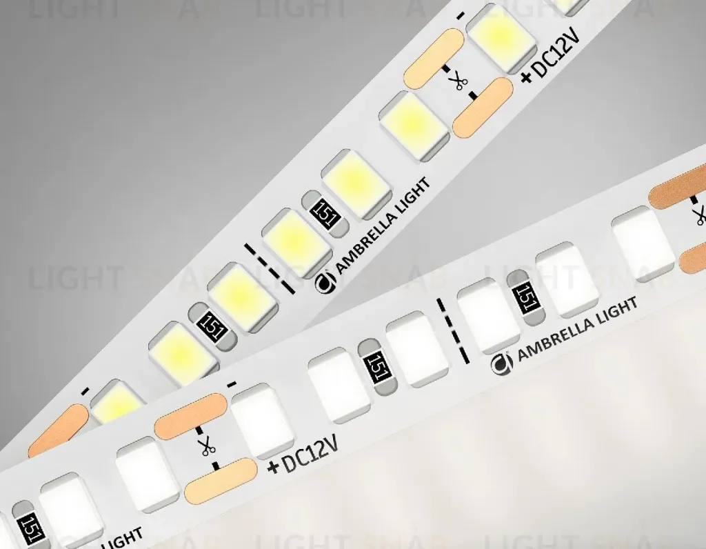 Светодиодная лента Ambrella Light LED Strip 12В 2835 14,4Вт/м 4500K 5м IP20 GS1302 GS1302