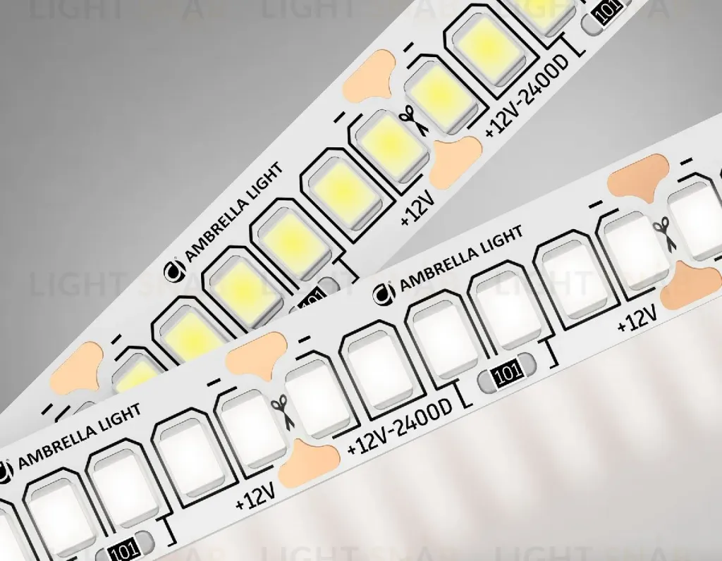 Светодиодная лента Ambrella Light LED Strip 12В 2835 17Вт/м 4500K 5м IP20 GS1402 GS1402