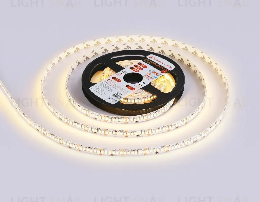 Светодиодная лента Ambrella Light LED Strip 12В 2835 19,2Вт/м 3000K 5м IP20 GS1501 GS1501
