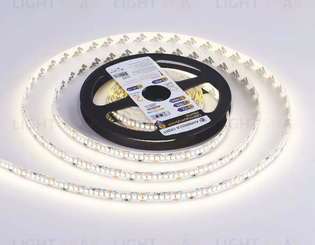 Светодиодная лента Ambrella Light LED Strip 12В 2835 19,2Вт/м 4500K 5м IP20 GS1502 GS1502