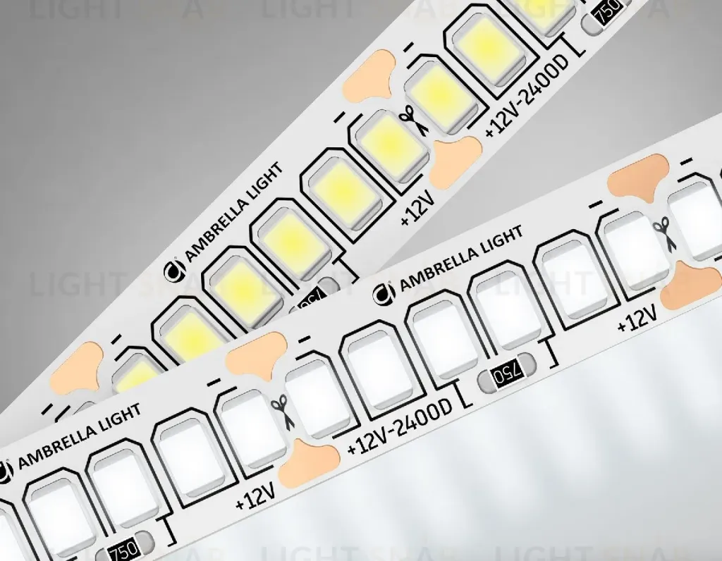 Светодиодная лента Ambrella Light LED Strip 12В 2835 19,2Вт/м 4500K 5м IP20 GS1502 GS1502