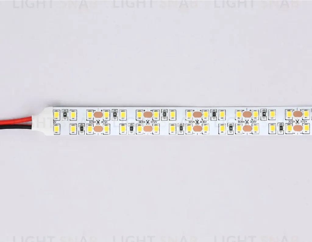 Светодиодная лента двухрядная Ambrella Light LED Strip 12В 2835 19,2Вт/м 3000K 5м IP20 GS1601 GS1601