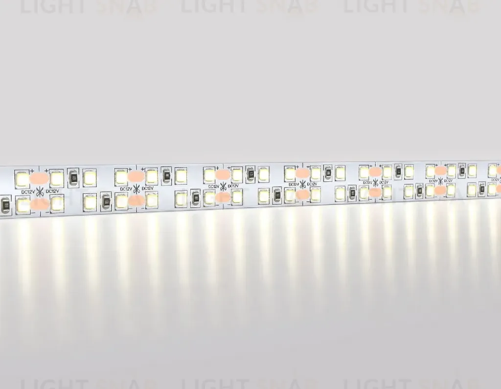 Светодиодная лента двухрядная Ambrella Light LED Strip 12В 2835 19,2Вт/м 4500K 5м IP20 GS1602 GS1602