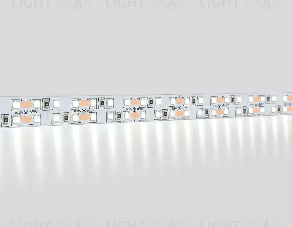 Светодиодная лента двухрядная Ambrella Light LED Strip 12В 2835 19,2Вт/м 6500K 5м IP20 GS1603 GS1603