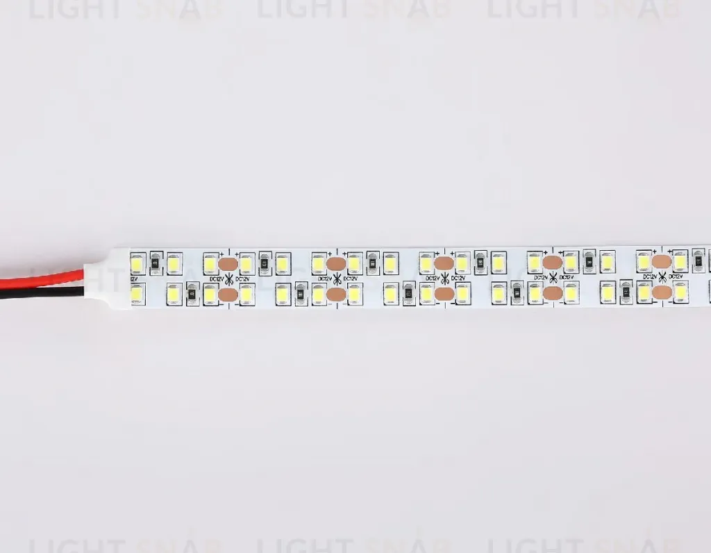 Светодиодная лента двухрядная Ambrella Light LED Strip 12В 2835 19,2Вт/м 6500K 5м IP20 GS1603 GS1603