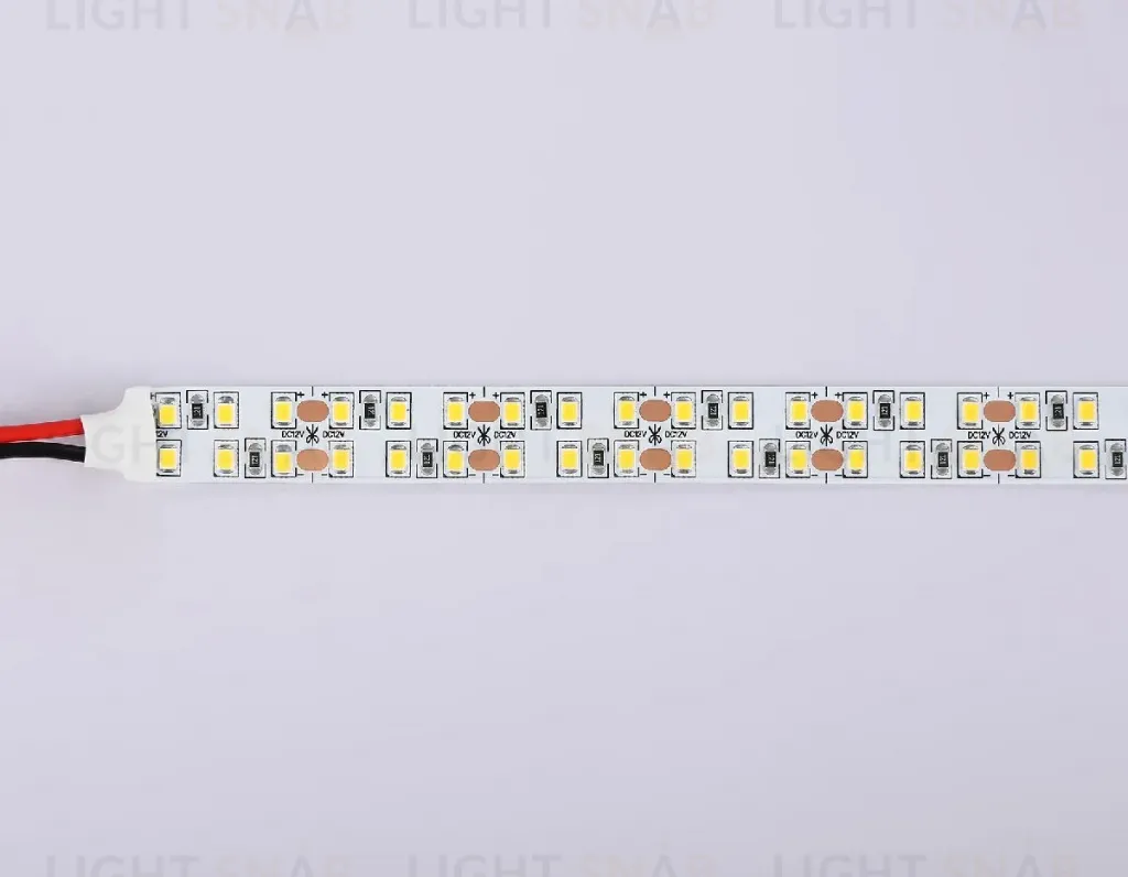 Светодиодная лента двухрядная Ambrella Light LED Strip 12В 2835 24Вт/м 3000K 5м IP20 GS1701 GS1701