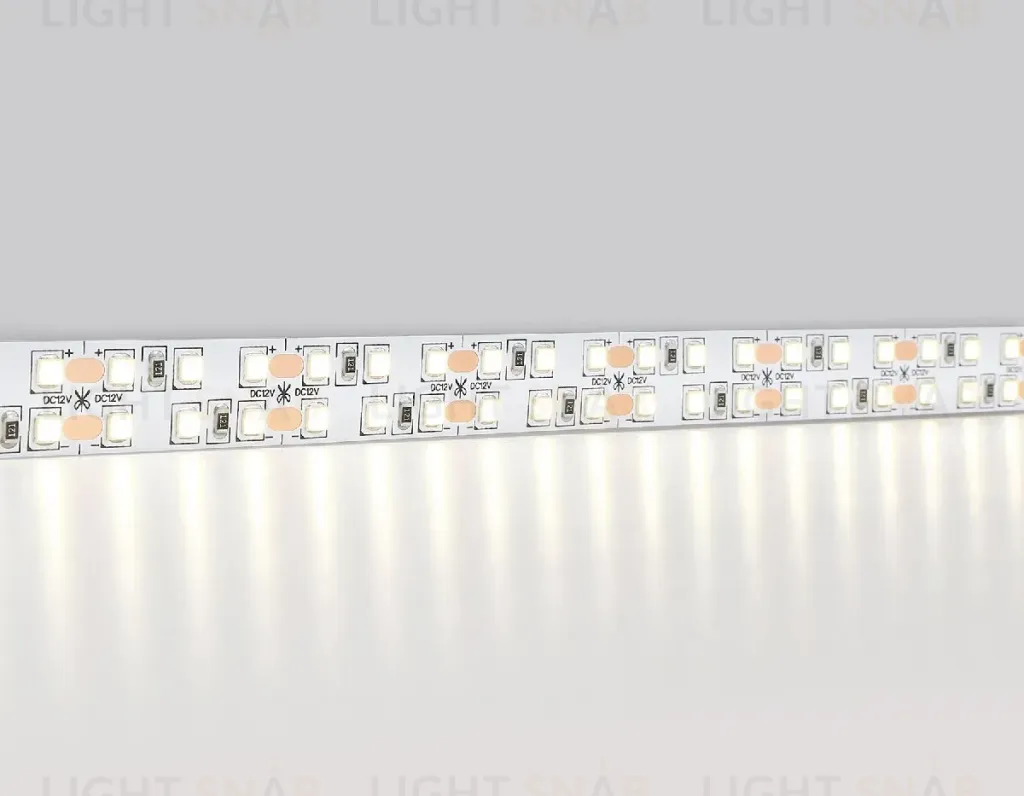 Светодиодная лента двухрядная Ambrella Light LED Strip 12В 2835 24Вт/м 4500K 5м IP20 GS1702 GS1702