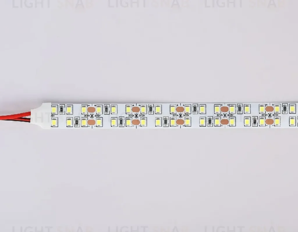 Светодиодная лента двухрядная Ambrella Light LED Strip 12В 2835 24Вт/м 6500K 5м IP20 GS1703 GS1703
