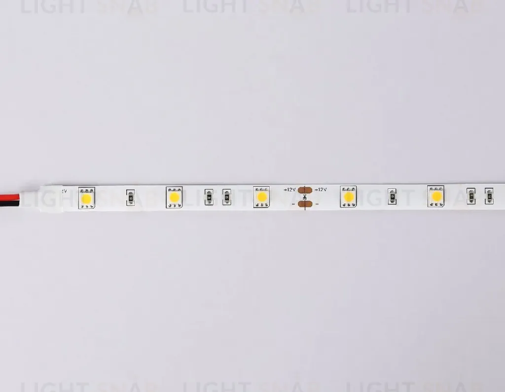 Светодиодная лента Ambrella Light LED Strip 12В 5050 7,2Вт/м 3000K 5м IP20 GS1801 GS1801