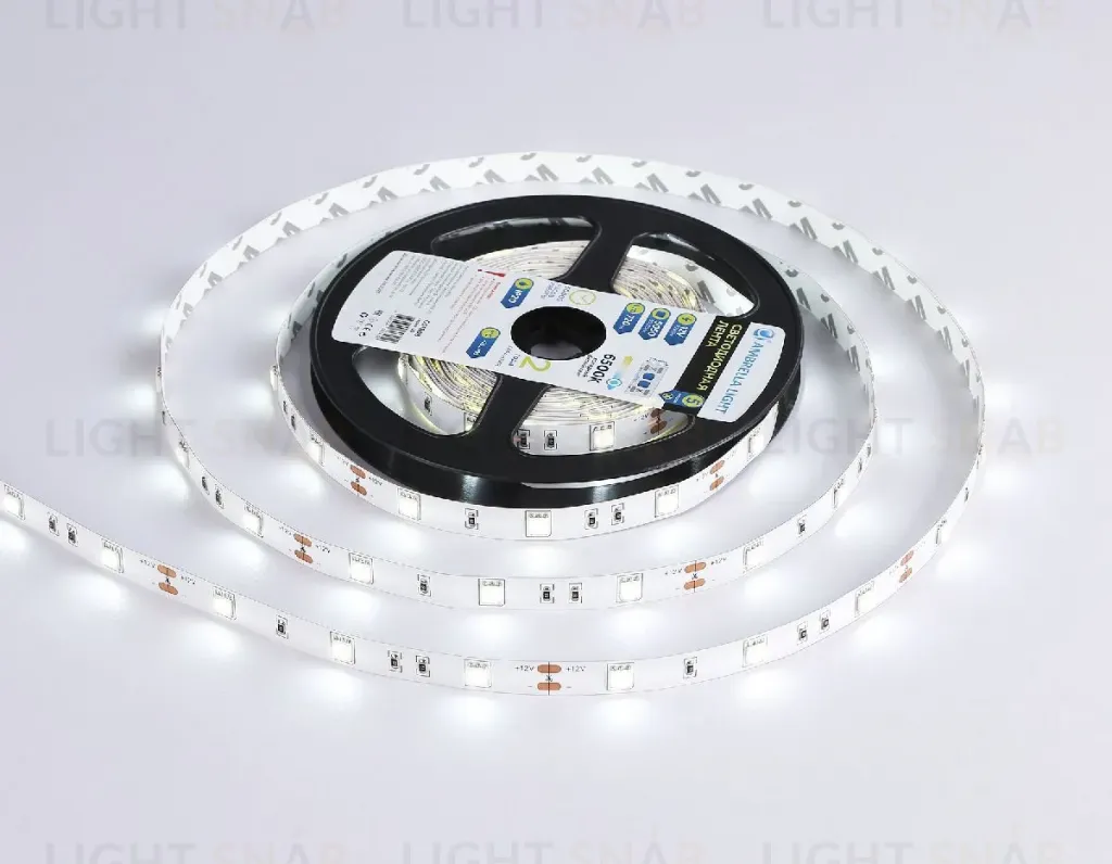 Светодиодная лента Ambrella Light LED Strip 12В 5050 7,2Вт/м 6500K 5м IP20 GS1803 GS1803