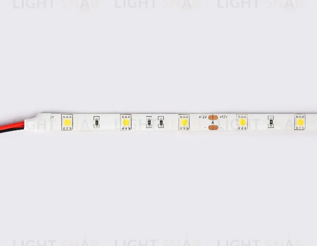 Светодиодная лента Ambrella Light LED Strip 12В 5050 7,2Вт/м 3000K 5м IP65 GS1901 GS1901