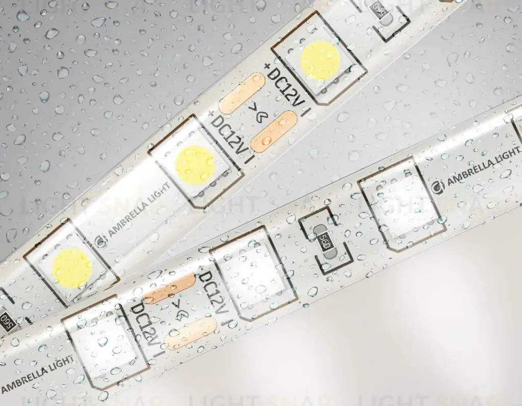 Светодиодная лента Ambrella Light LED Strip 12В 5050 14,4Вт/м 4500K 5м IP65 GS2102 GS2102