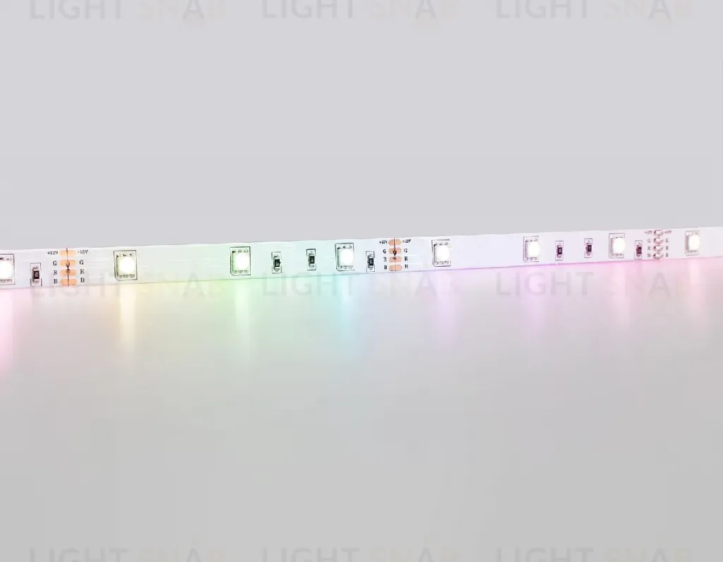 Светодиодная лента Ambrella Light LED Strip 12В 5050 7,2Вт/м RGB 5м IP20 GS2201 GS2201