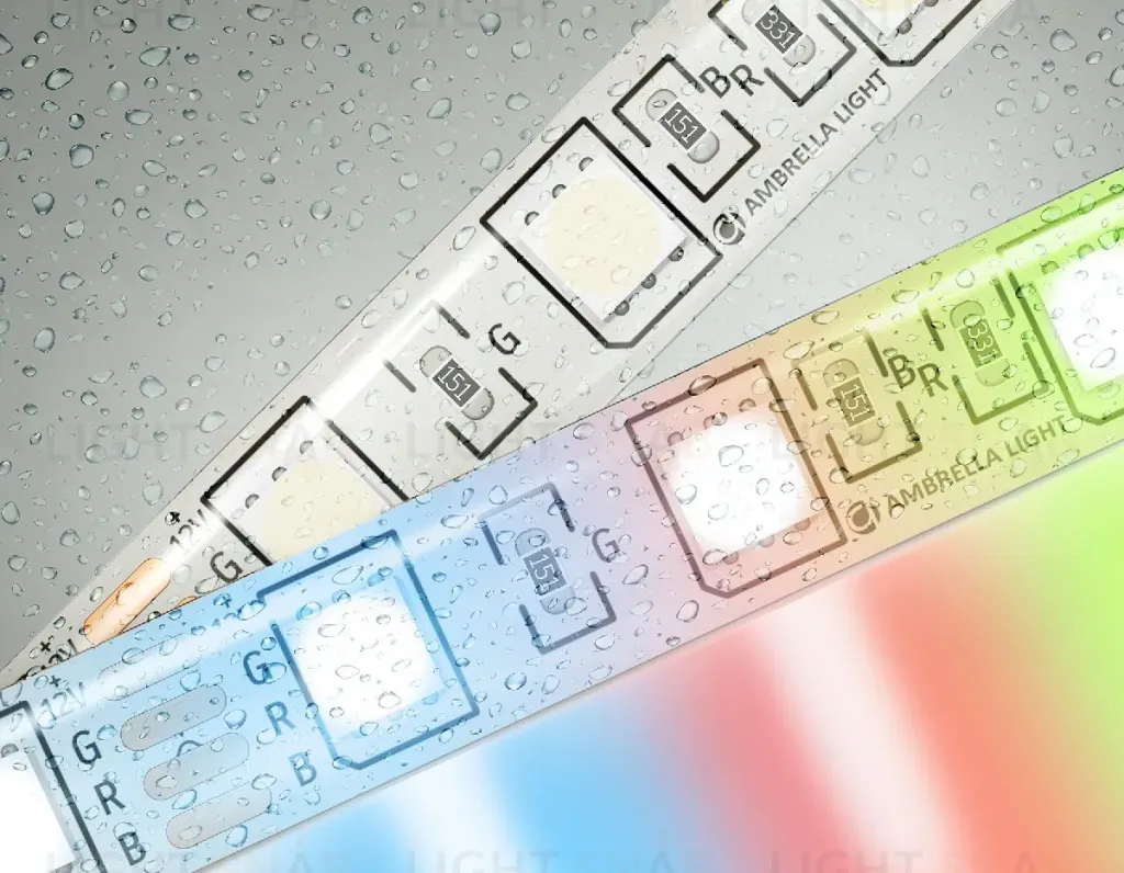 Светодиодная лента Ambrella Light LED Strip 12В 5050 14,4Вт/м RGB 5м IP65 GS2302 GS2302