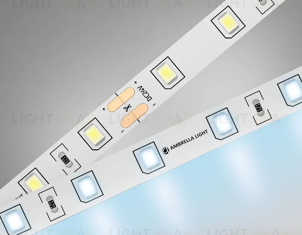 Светодиодная лента Ambrella Light LED Strip 24В 2835 6Вт/м 6500K 5м IP20 GS3003 GS3003