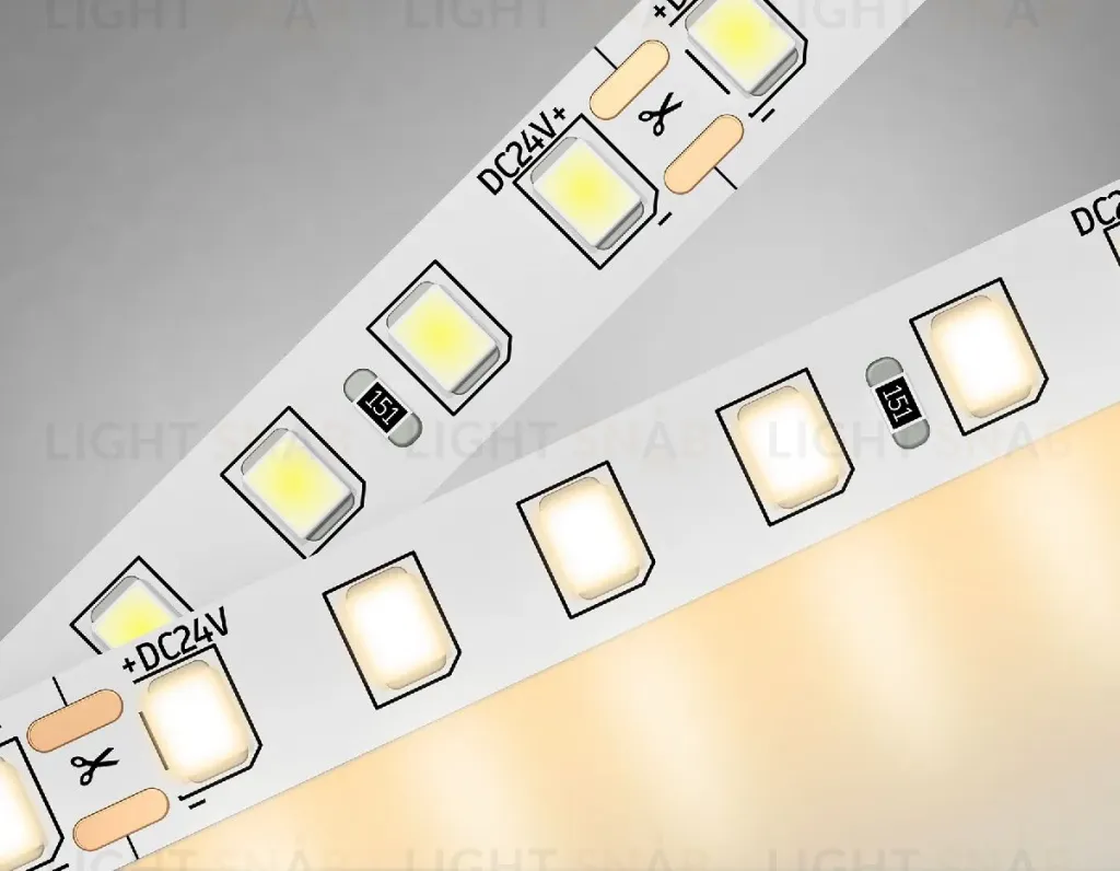 Светодиодная лента Ambrella Light LED Strip 24В 2835 10Вт/м 3000K 5м IP20 GS3101 GS3101