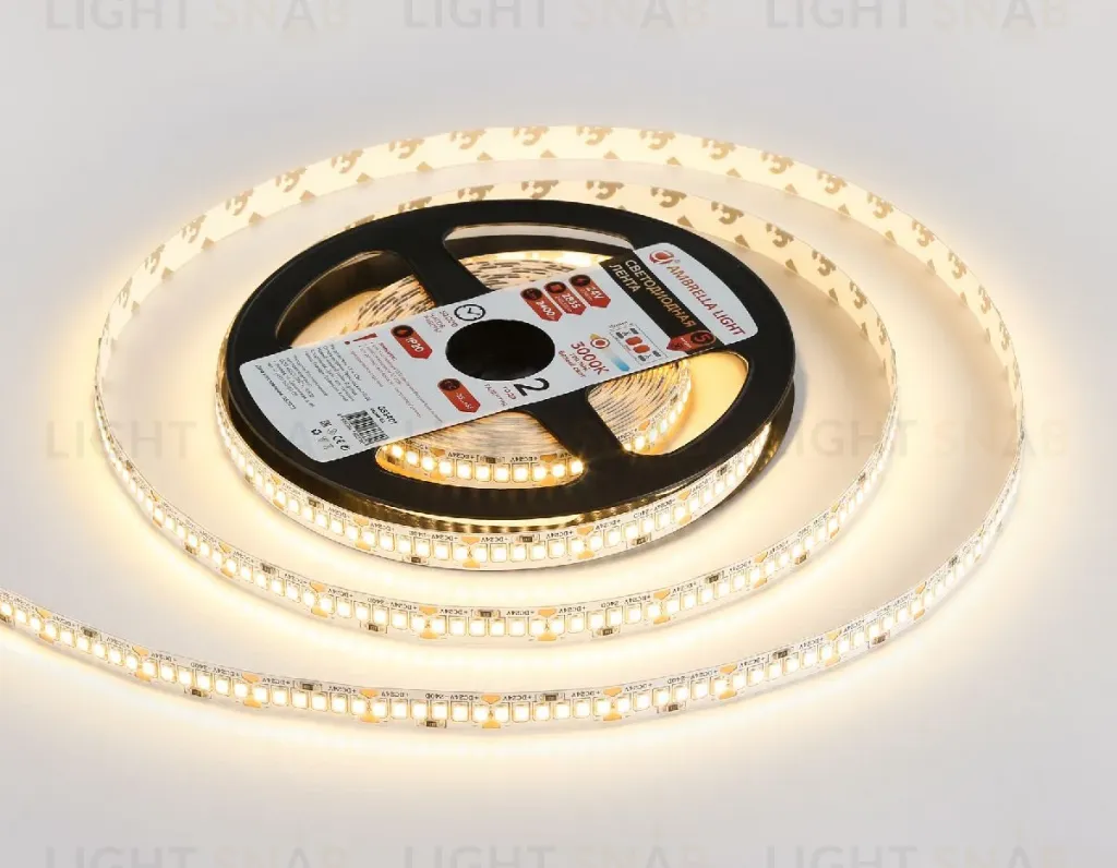 Светодиодная лента Ambrella Light LED Strip 24В 2835 20Вт/м 3000K 5м IP20 GS3401 GS3401