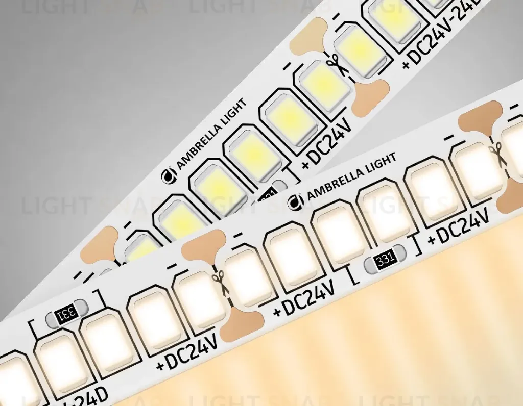 Светодиодная лента Ambrella Light LED Strip 24В 2835 20Вт/м 3000K 5м IP20 GS3401 GS3401