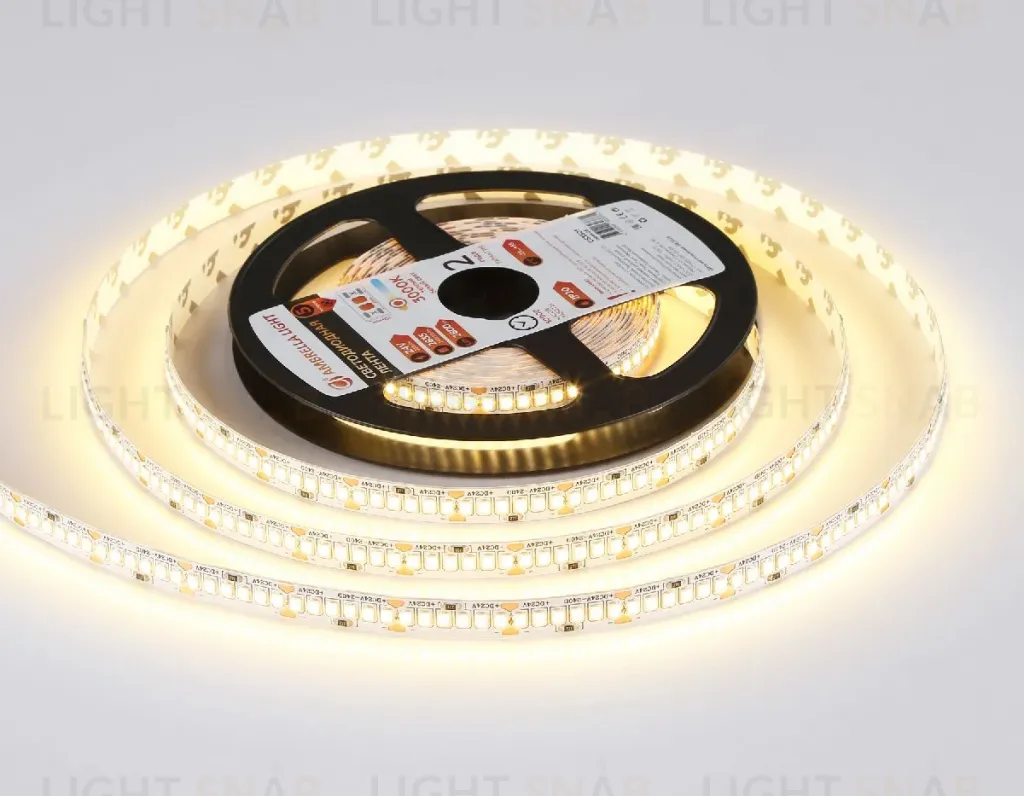 Светодиодная лента Ambrella Light LED Strip 24В 2835 22Вт/м 3000K 5м IP20 GS3501 GS3501
