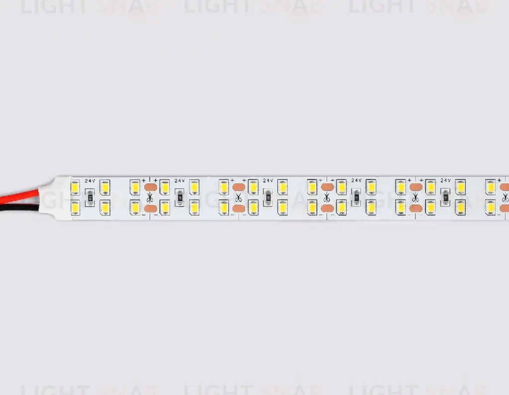Светодиодная лента двухрядная Ambrella Light LED Strip 24В 2835 20Вт/м 3000K 5м IP20 GS3601 GS3601